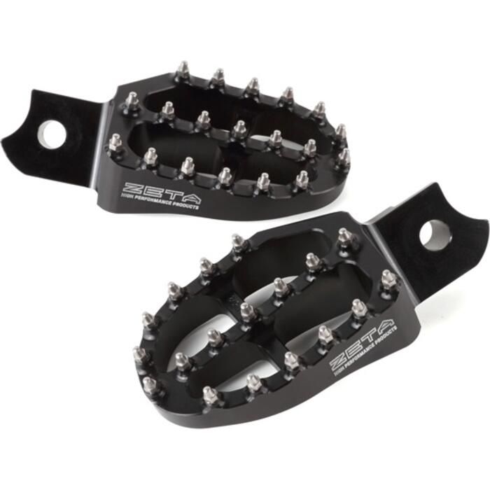 Zeta Aluminum Footpegs Black - ZE93-1020 | FortNine Zeta Aluminum Footpegs Black - ZE93-1020 | FortNine
