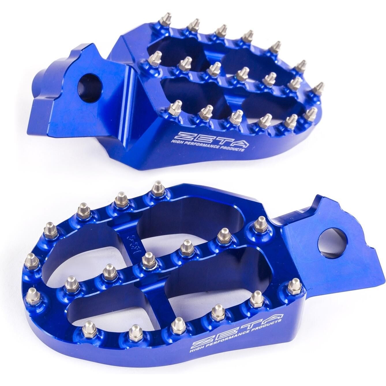 Zeta Aluminum Footpegs Blue - ZE93-1623 | FortNine
