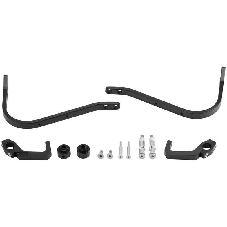 Zeta Armor Adventure Handguards Black - ZE72-6031 | Honda CT125A