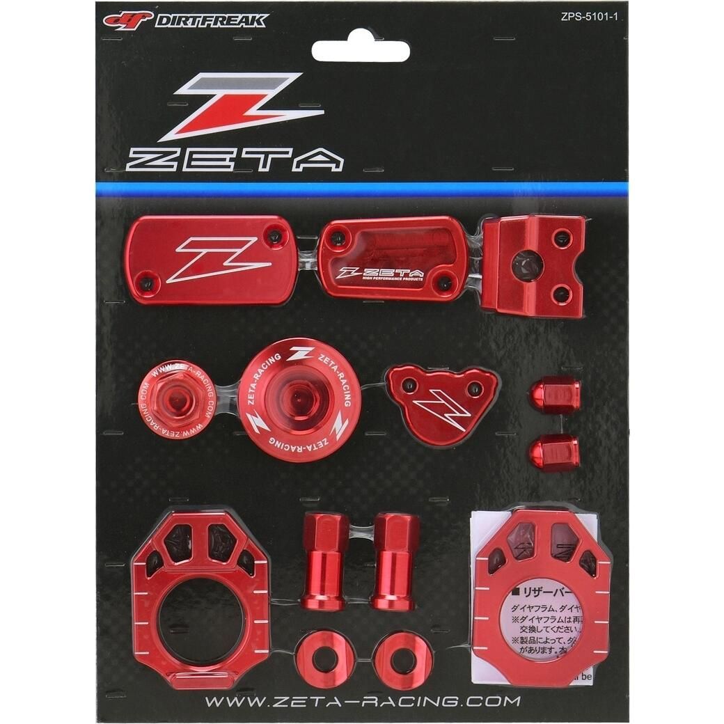 Zeta Billet Kit Red - ZE51-3042 | FortNine