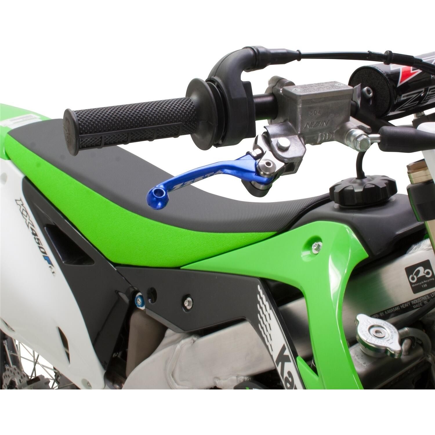 Zeta FP Pivot Brake & Clutch Lever Set Blue - 4-Finger - ZE44-1102