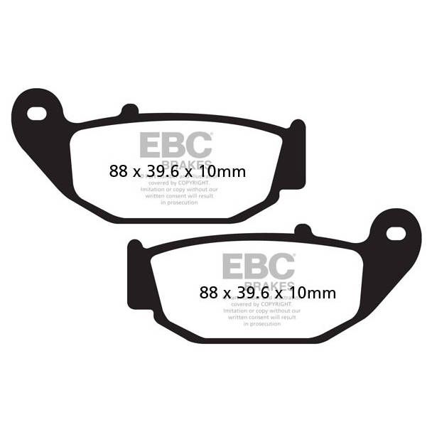 EBC Double-H Sintered Brake Pads - FA629HH | FortNine
