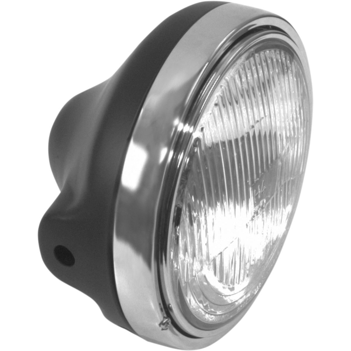 EMGO Kawasaki Style 7in. Headlight Assembly - Black - 66-65010