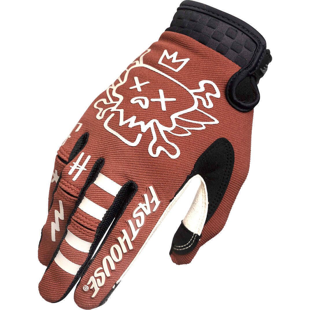 Leather discount mtb gloves