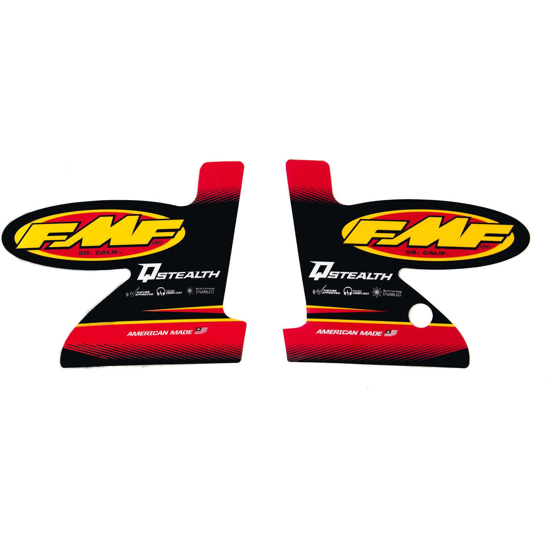 FMF Racing Muffler & Silencer Replacement Decal - Q Stealth