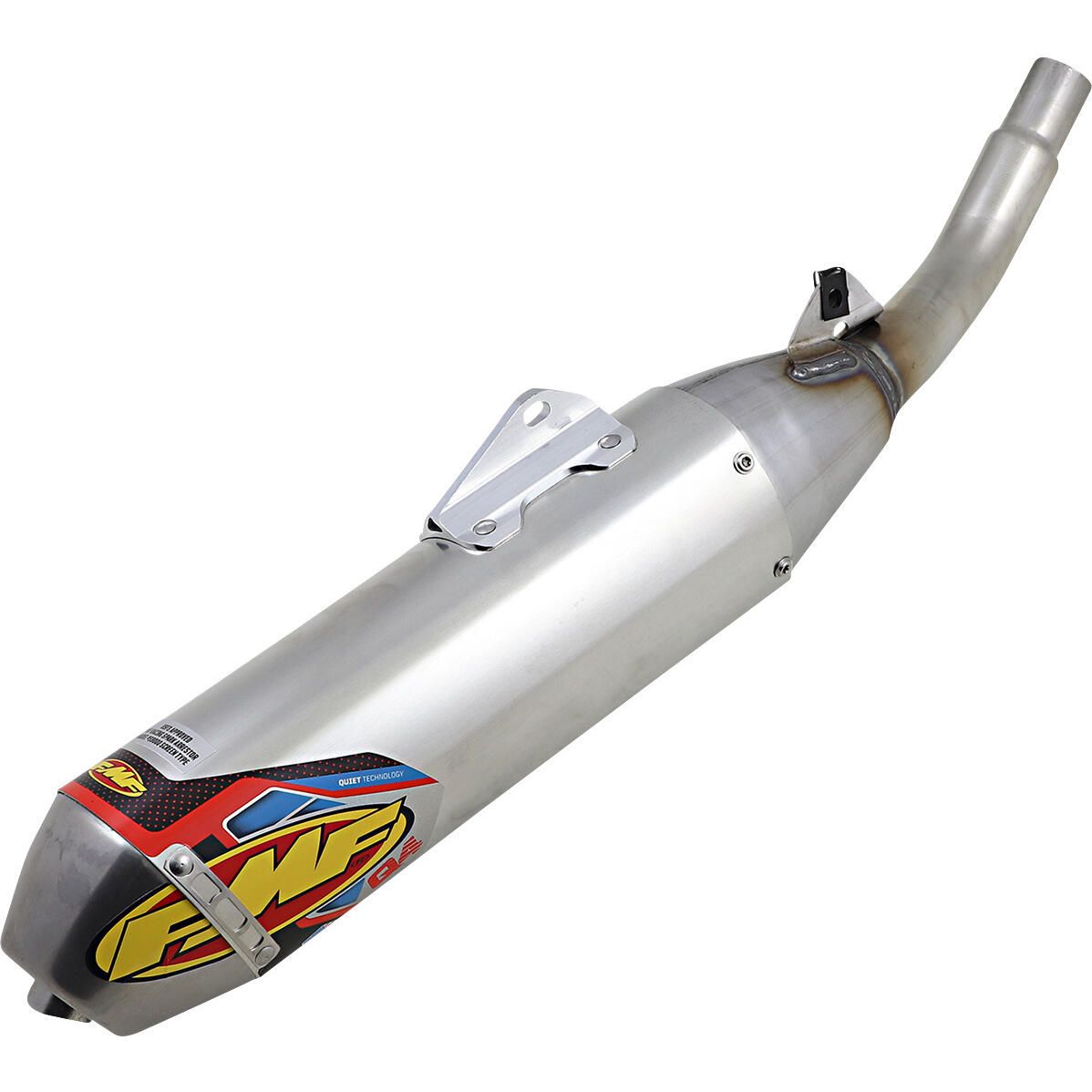 FMF Racing Q4 HEX Spark Arrestor Slip-On Exhaust - 042388