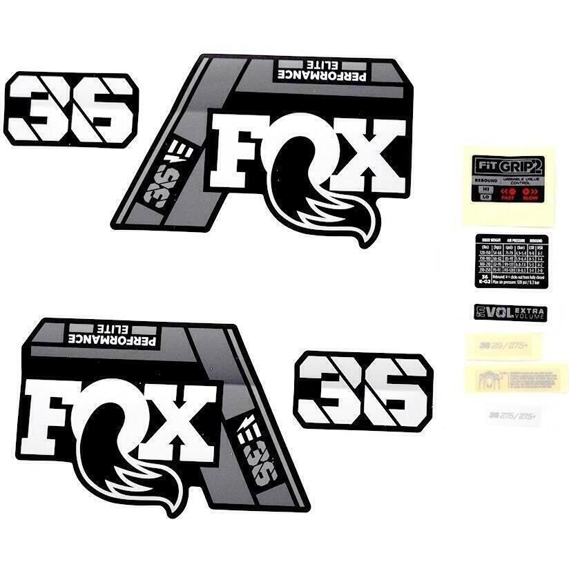 Fox MTB Fork Decals Kit - 2021 | FortNine