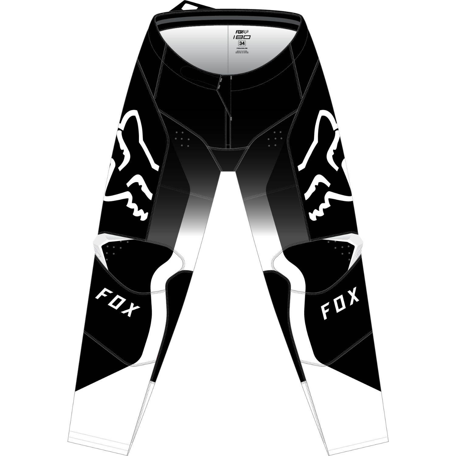 黒芯白　180cm×40 Fox Racing 180 Leed Pants | FortNine