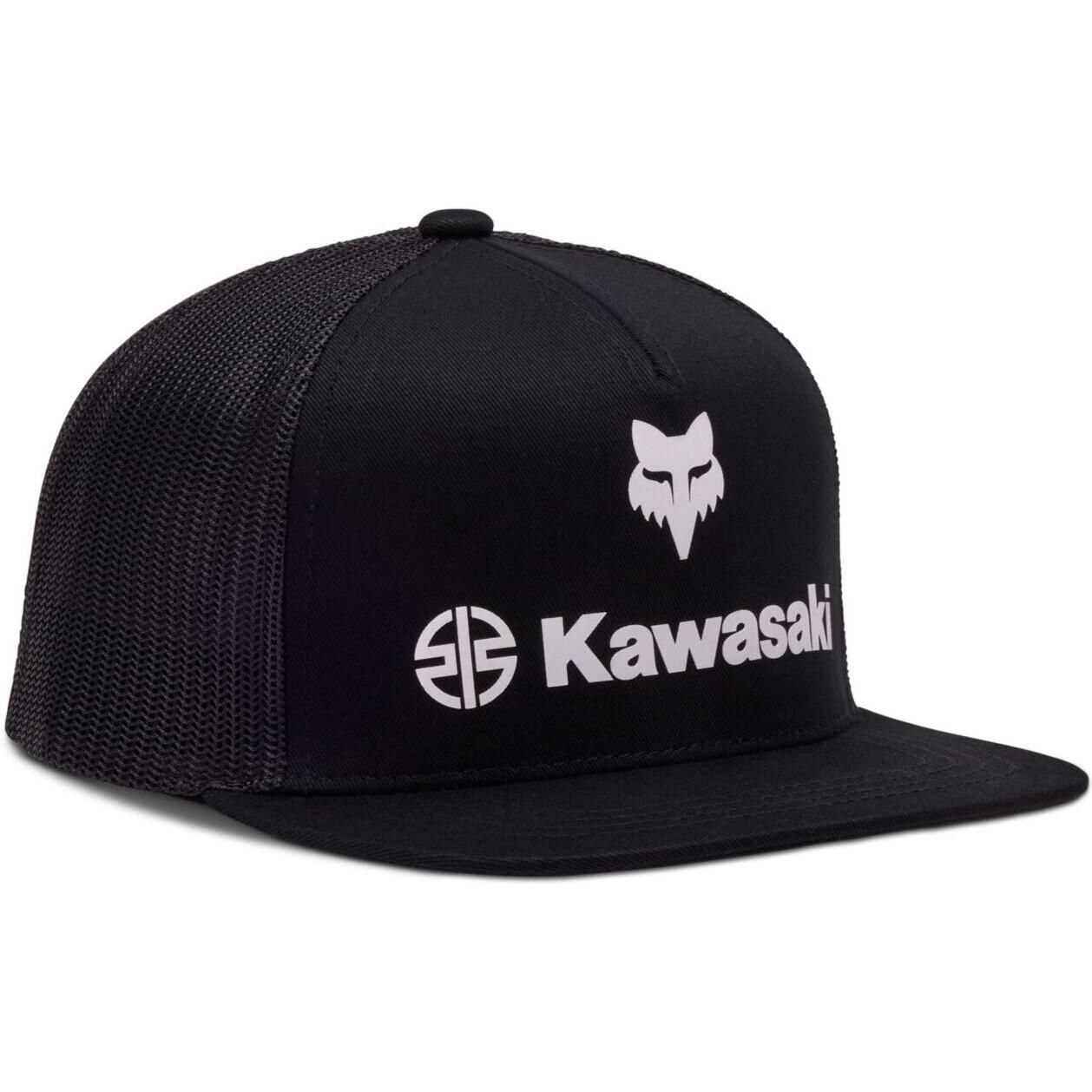 Fox Racing Youth Fox x Kawasaki Snapback Hat - 32270-001-OS | FortNine