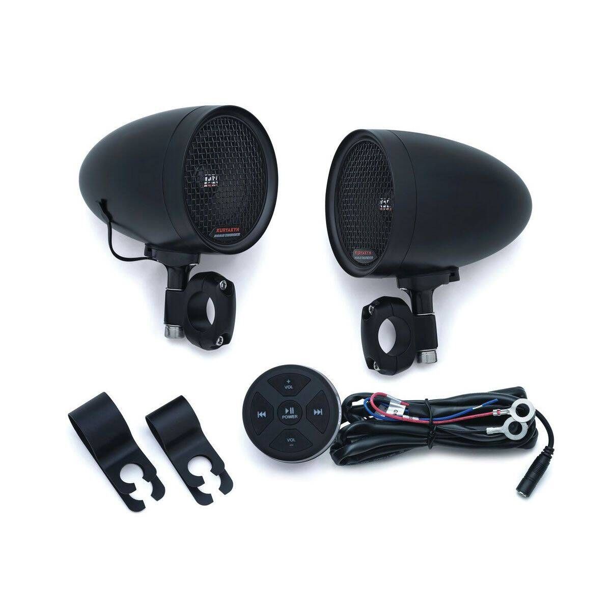 Kuryakyn RoadThunder Speaker Pods and Bluetooth Audio Controller