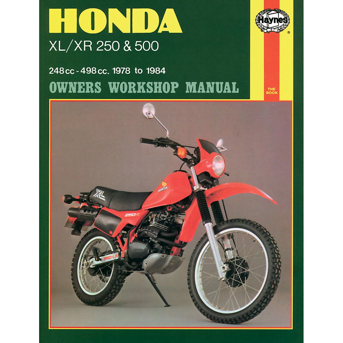 Haynes Repair Manual - Honda XL/XR (exc. RFVC models) - 0567