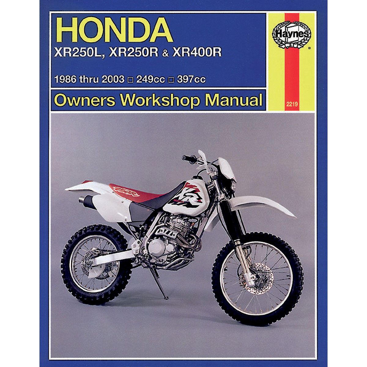 Haynes Repair Manual - Honda XR250L/XR250R/XR400R - 2219 | FortNine