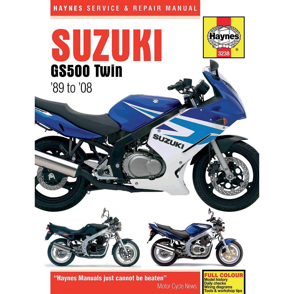 Haynes Repair Manual - Suzuki GS500E - 3238 | FortNine