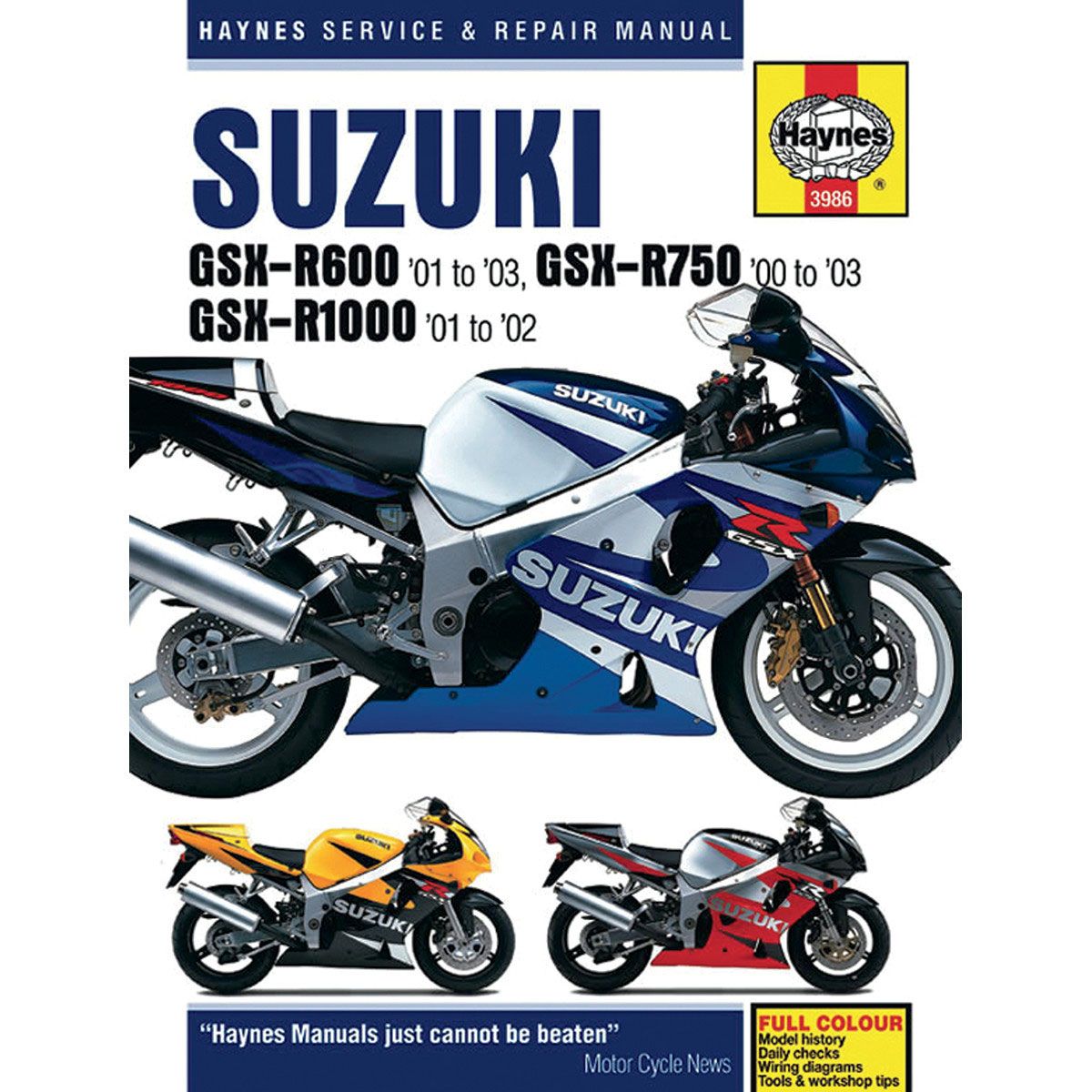 SUZUKI GSX-R600 サービスマニュアル　L1 Suzuki GSX R600 '97-00 Service Manual | PDF