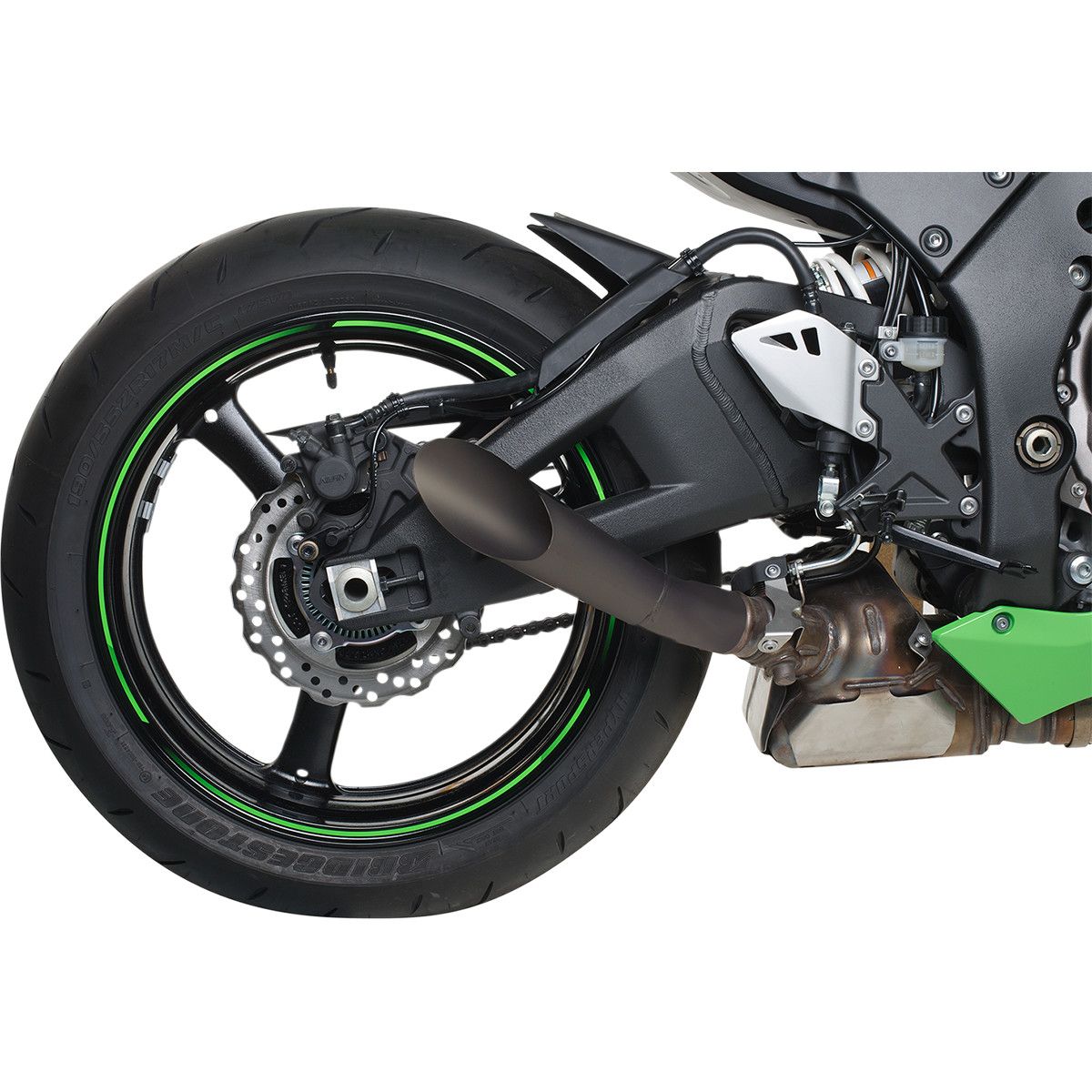 【ST】 Hotbodies Megaphone Slip-On Exhaust Black - 51101-2101 | FortNine