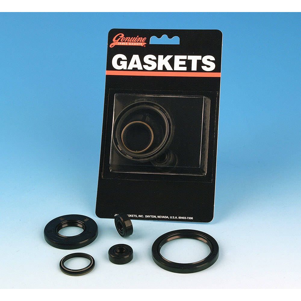 James Gaskets Mainshaft Seal - Clutch Side - Double Lip - JGI