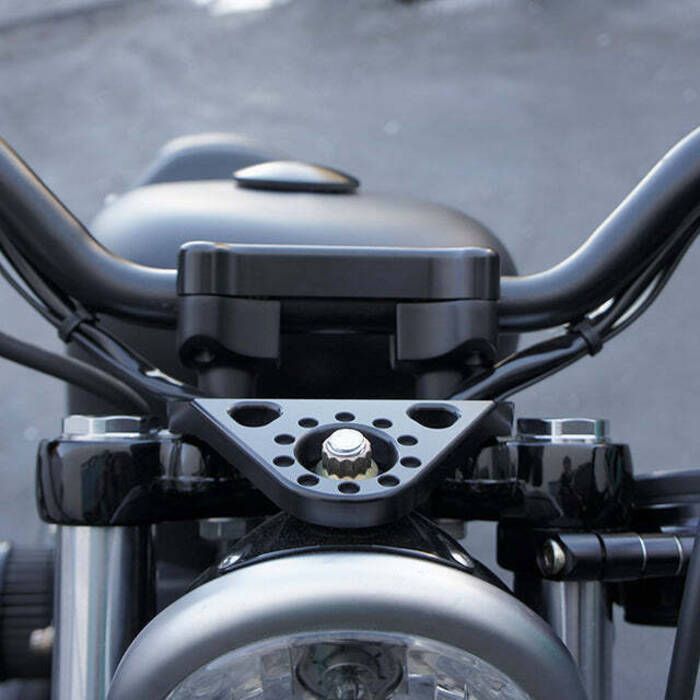 Joker Machine Indicator Upper Handlebar Clamp Black - 03-852B