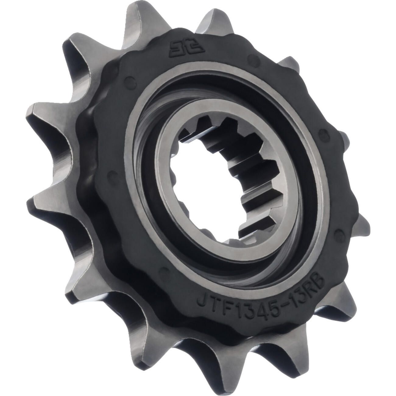 JT Rubber Cushioned Steel Front Sprocket 13T (520) - JTF1345.13RB