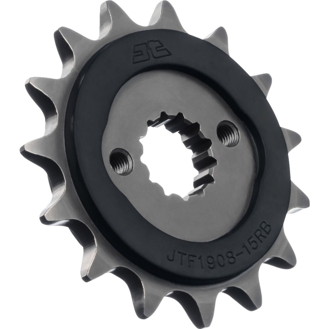 たいにー JT Rubber Cushioned Steel Front Sprocket 15T (520) - JTF1908.15RB