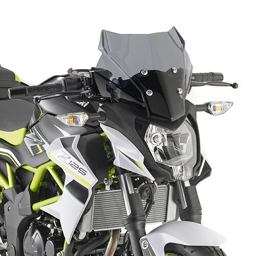Kappa Windshield Smoked - 4125SK | Kawasaki BR125 Z125 PRO 2019