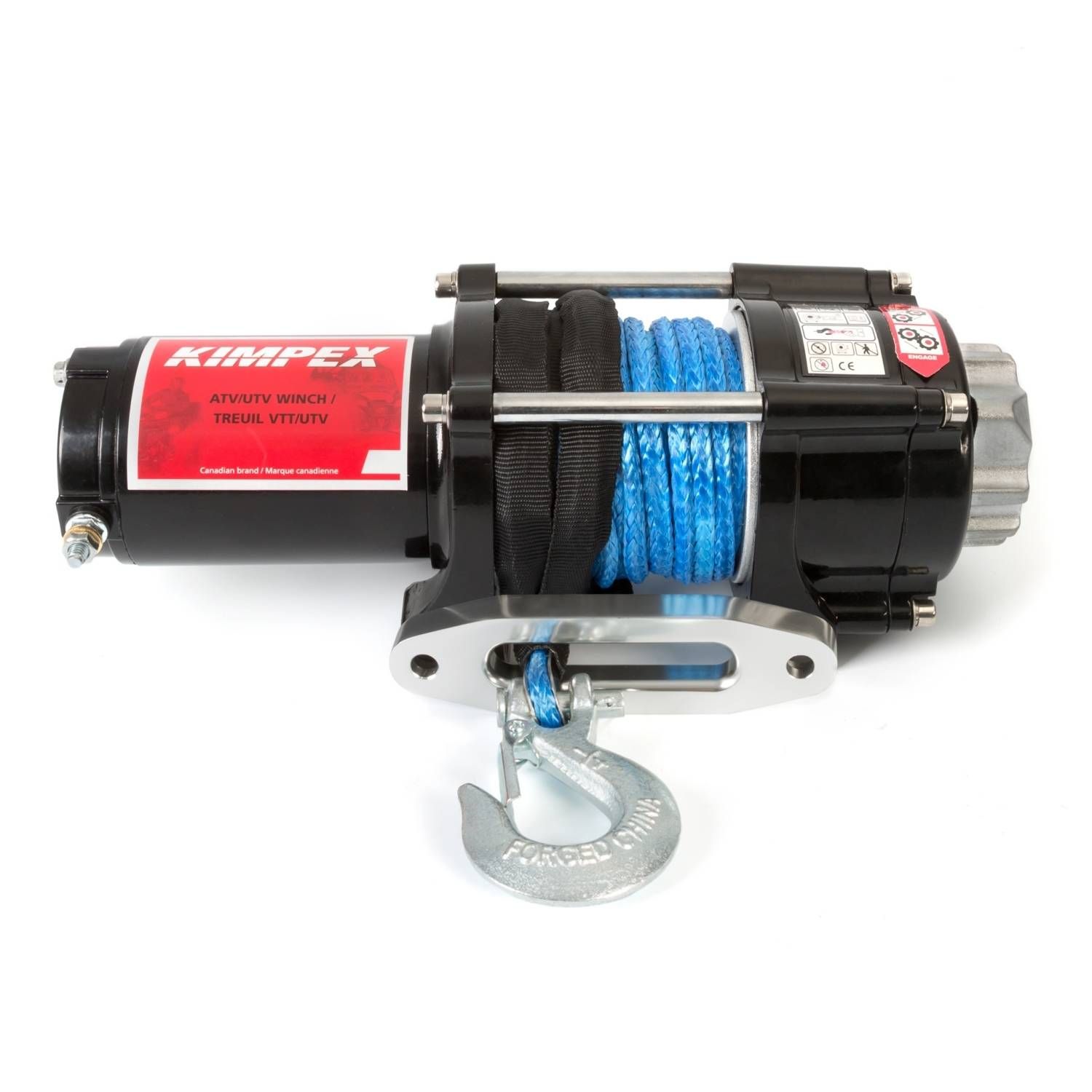 Kimpex 2500 Winch Kit with Synthetic Rope - 458243 | FortNine