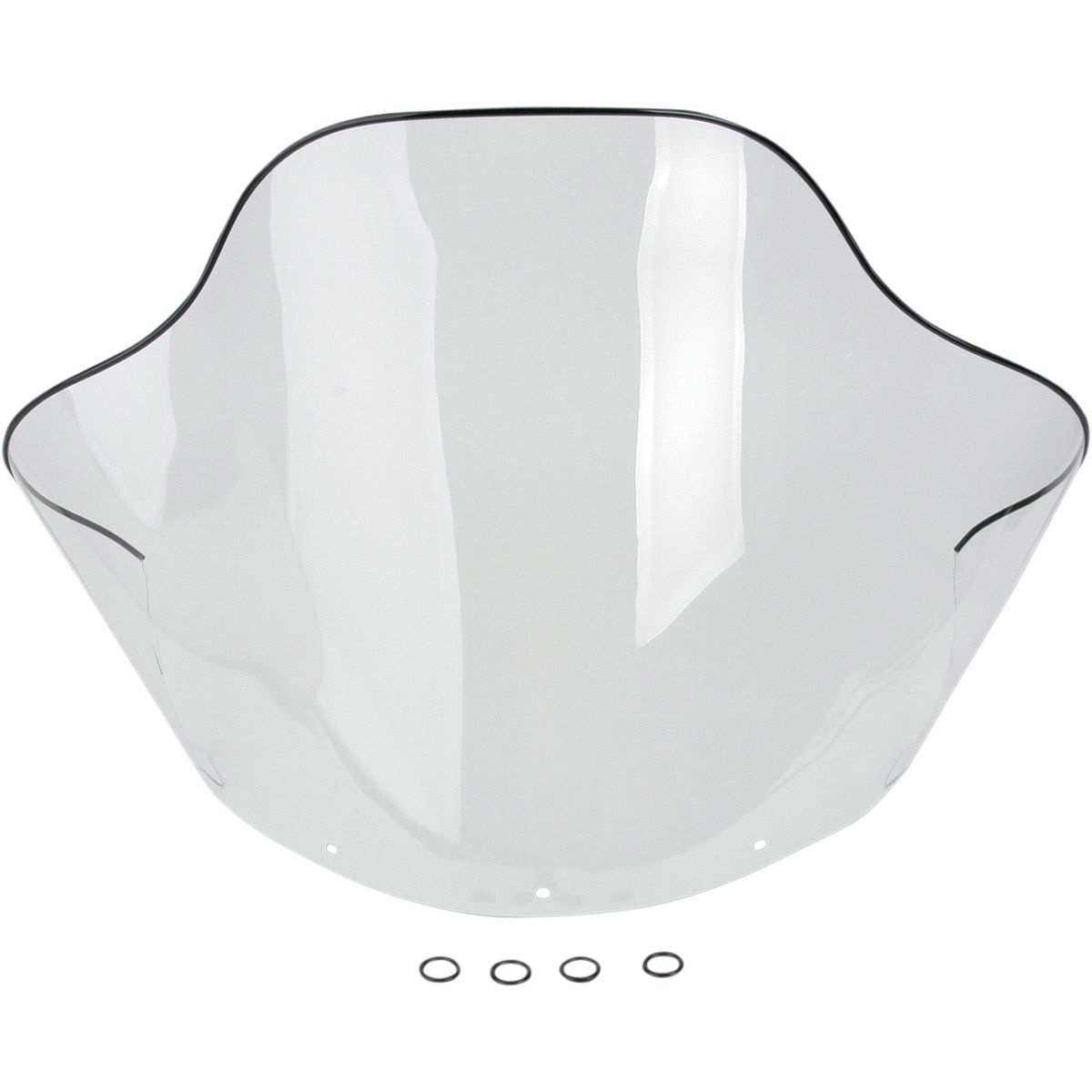 Kimpex Snowmobile Polycarbonate Windshield Clear - 17in. - 06-228