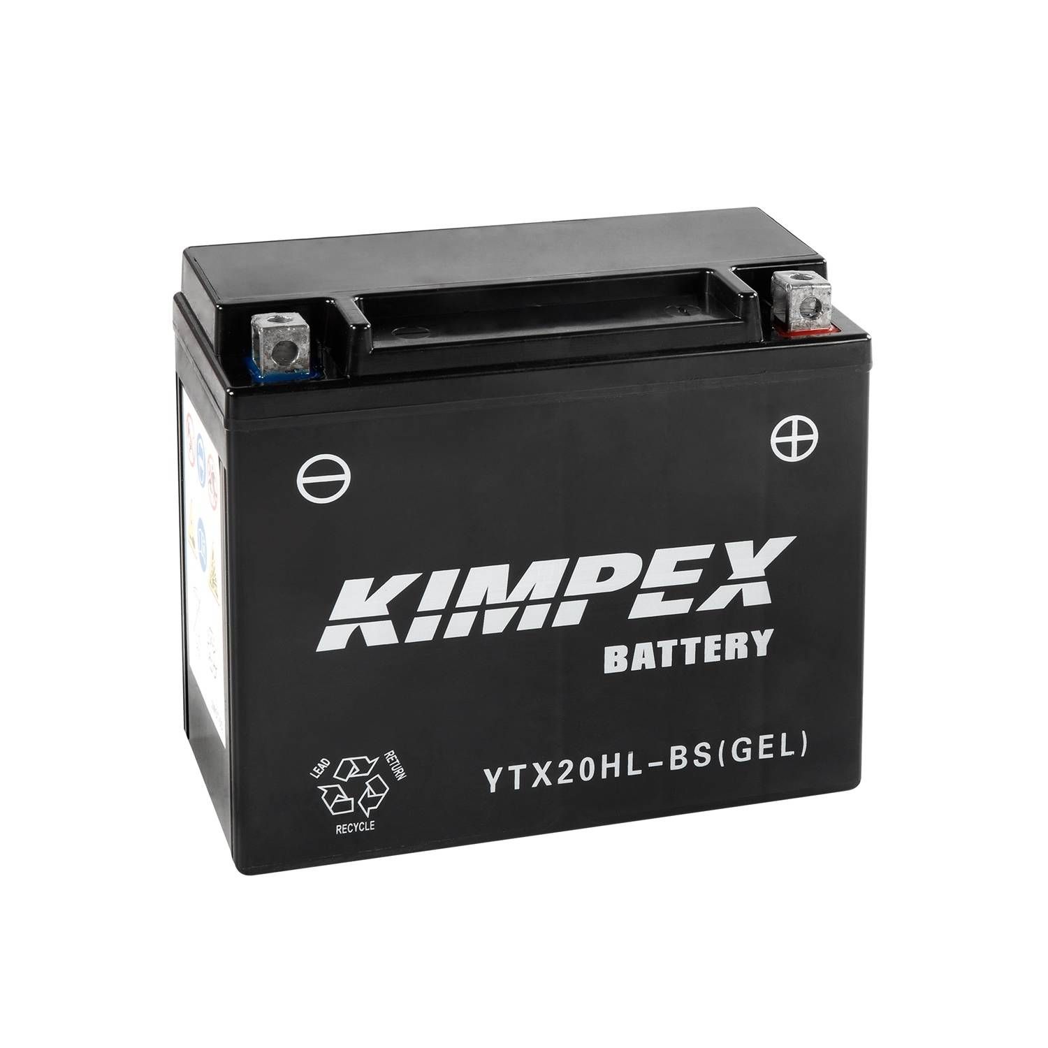 ケイ　 Y.X Kimpex Factory Activated Maintenance Free Gel Battery YTX20HL-BS