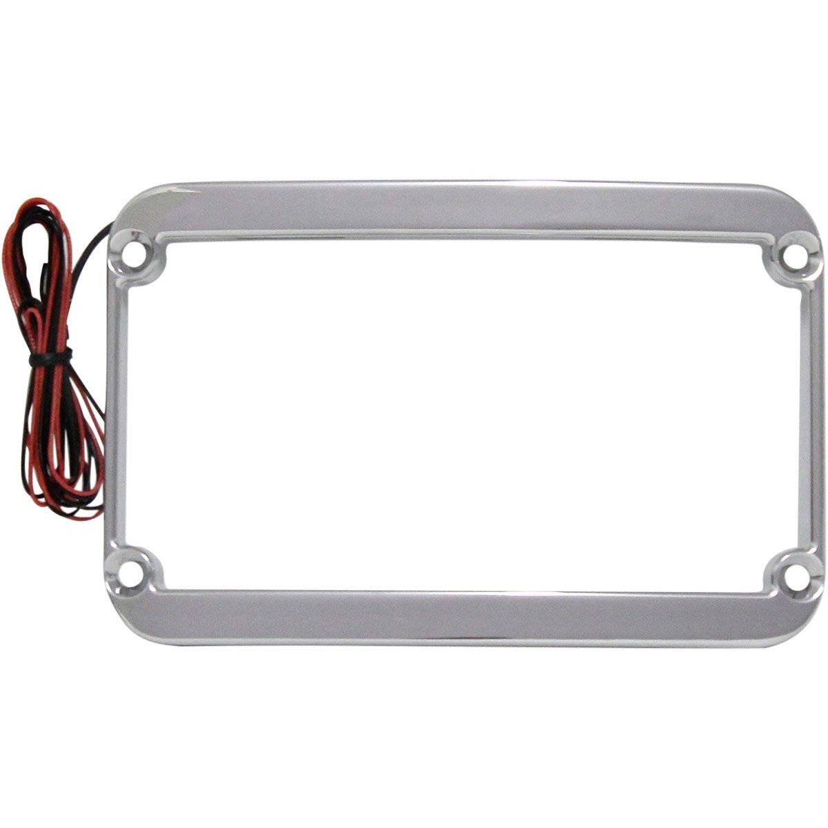 Klock Werks License Plate Frame Benchmark Chrome