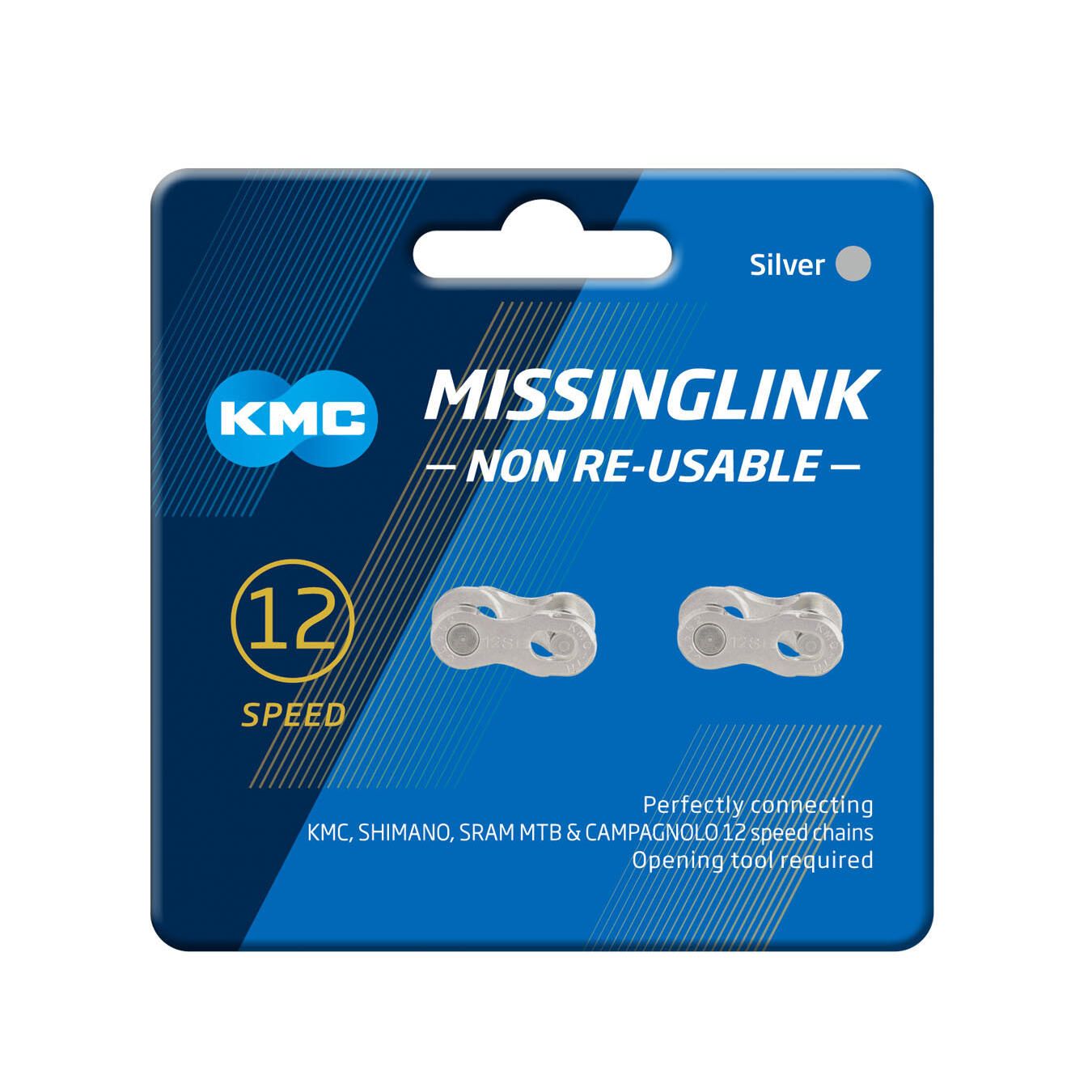 パーツ KMC DLC 12 & Missing Link KMC Missing Link for DLC 12-Speed - Power Meter City