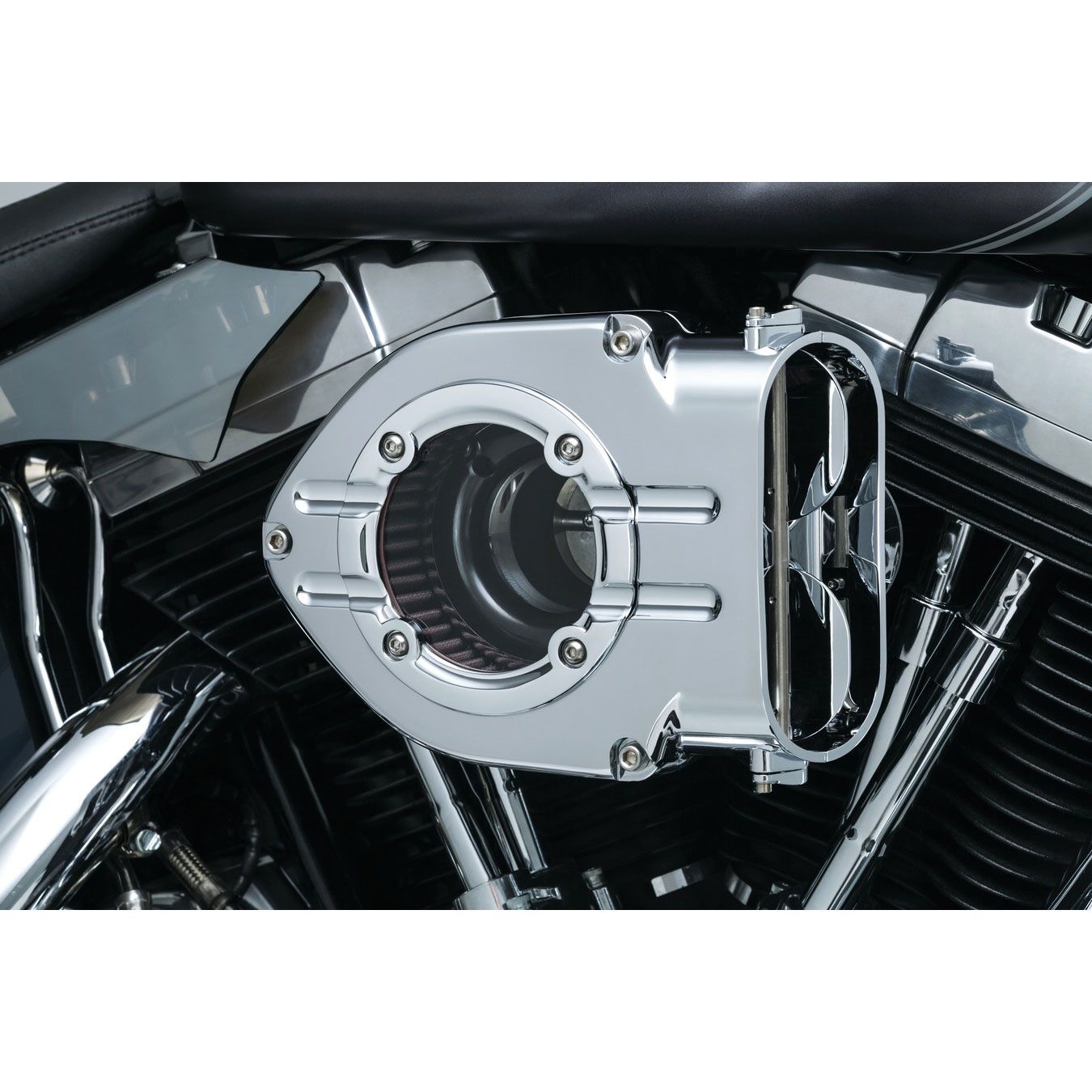 Kuryakyn Clear Trap Door for Standard & Blood Groove Hyperchargers