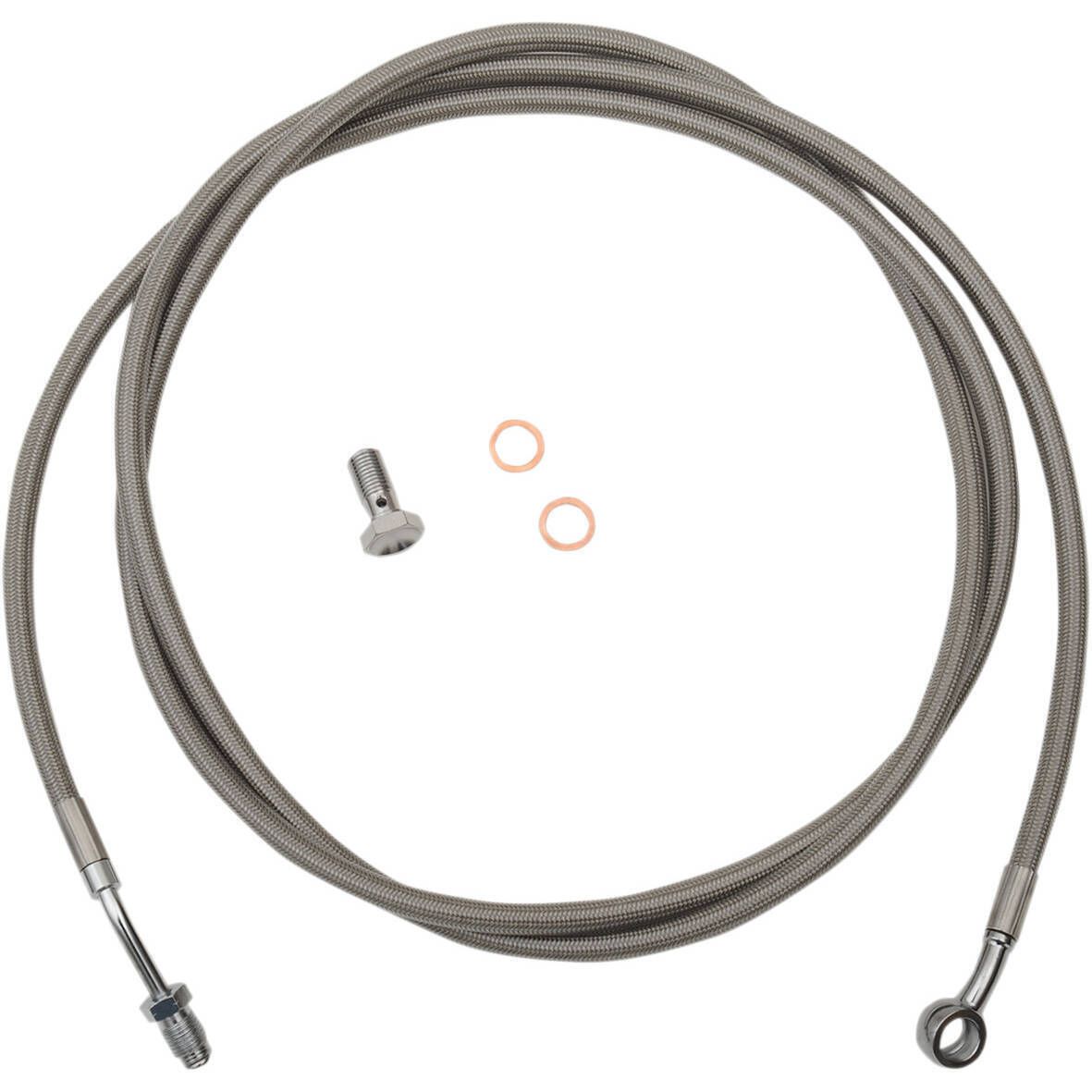 LA Choppers Clutch Cable Mini Apes - Braided Stainless Steel - LA