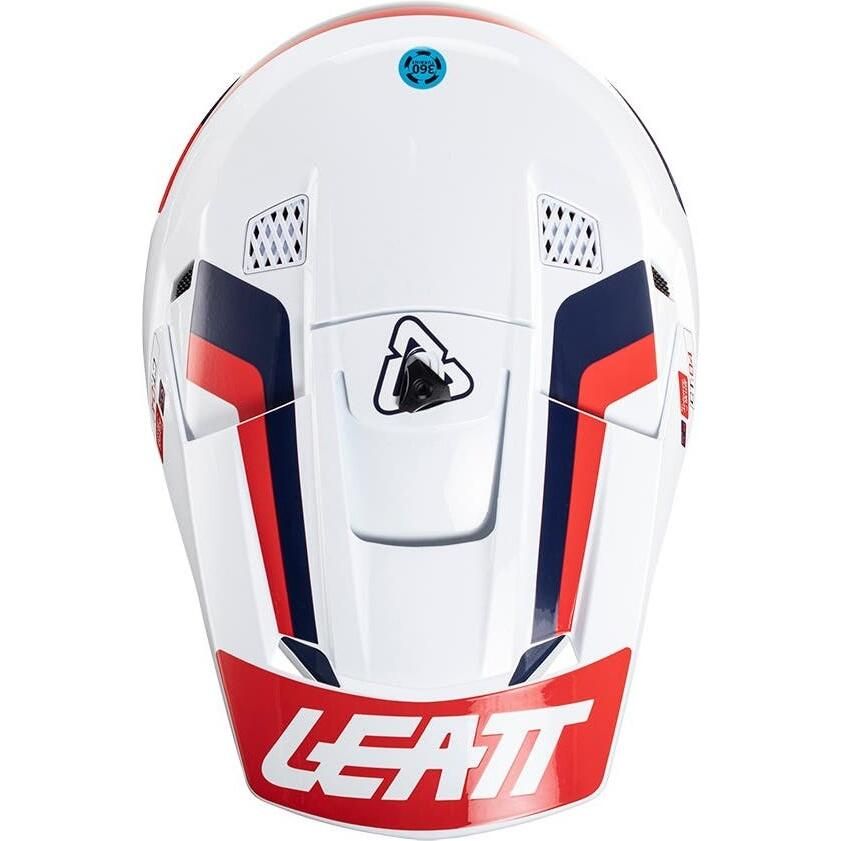 Leatt 2025 9.5 Helmet Kit - Carbon / White (Xl/61-62Cm) | Motorcycles