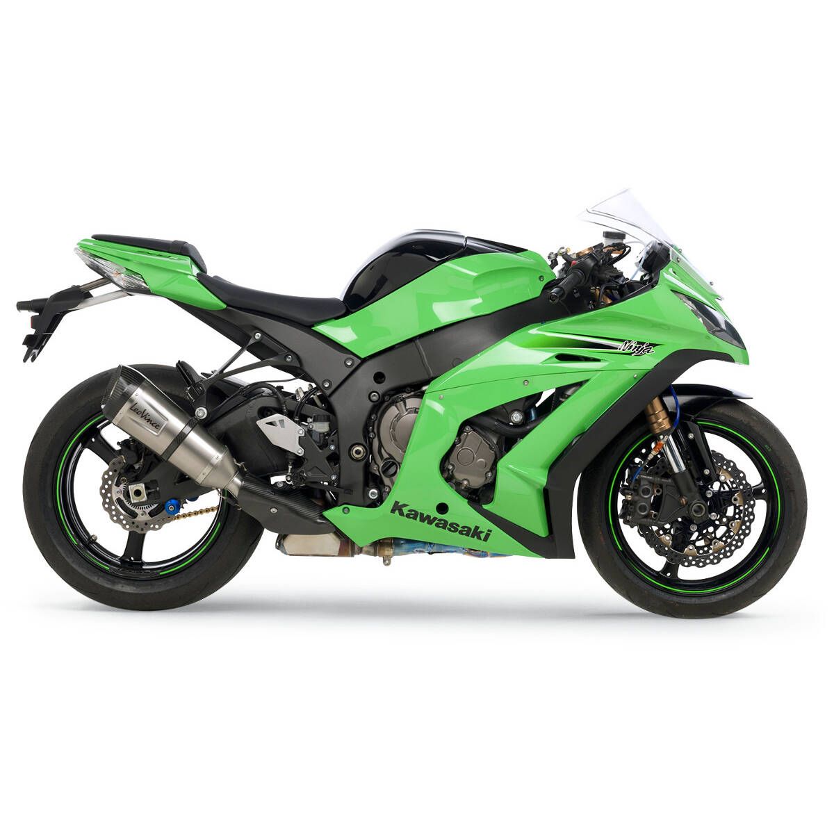LeoVince Factory S Slip-On Exhaust - 8421S | Kawasaki Ninja ZX-10R