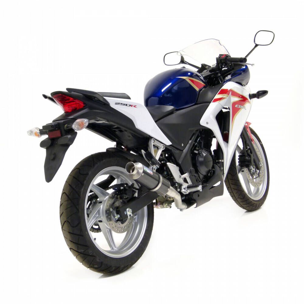 LeoVince GP Corsa Slip-On Exhaust - Carbon Fiber Muffler