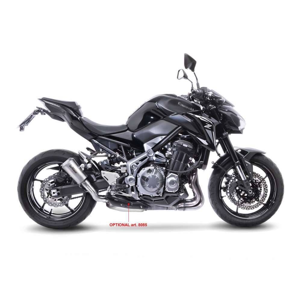 LeoVince LV-10 Slip-On Exhaust - Stainless Steel - 15204