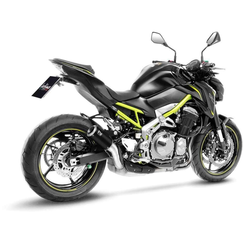 LeoVince LV Corsa Slip-On Exhaust - Black - 15402BU | Kawasaki