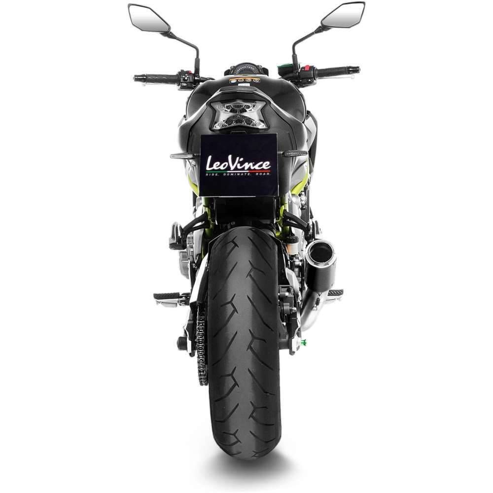 LeoVince LV Corsa Slip-On Exhaust - Carbon Fiber - 15402CU | FortNine