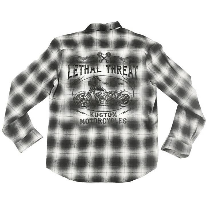 Lethal Threat Kustom Motorcycle Long Sleeve Shirt FortNine Canada