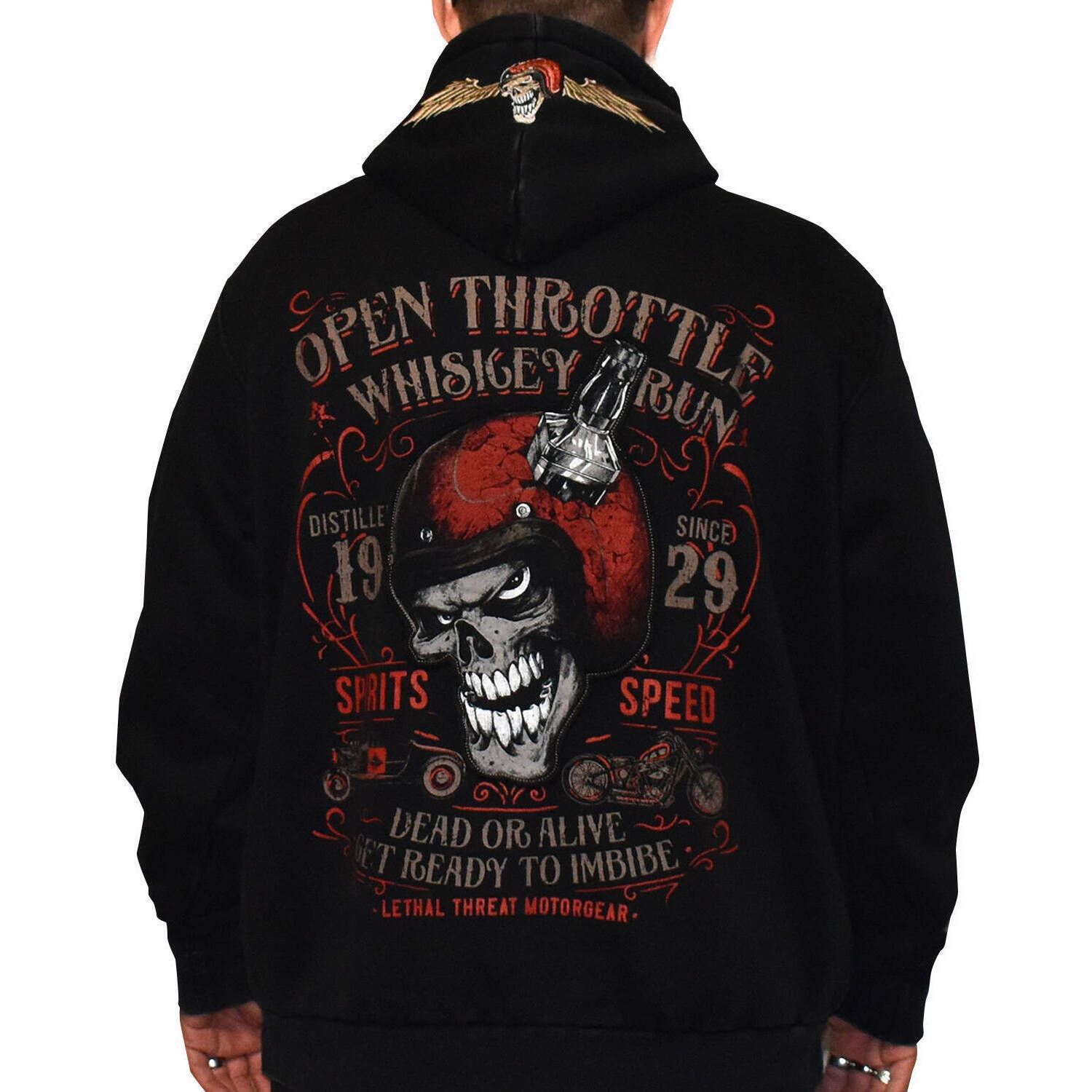 Lethal Threat Open Throttle Zip-Up Hoody | FortNine