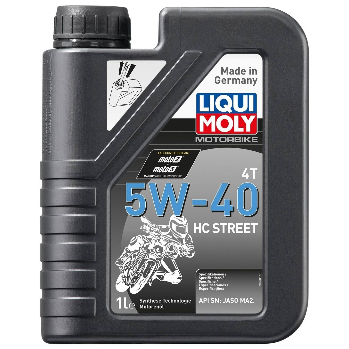 Liqui Moly HC Street 4T Synthetic Oil | FortNine