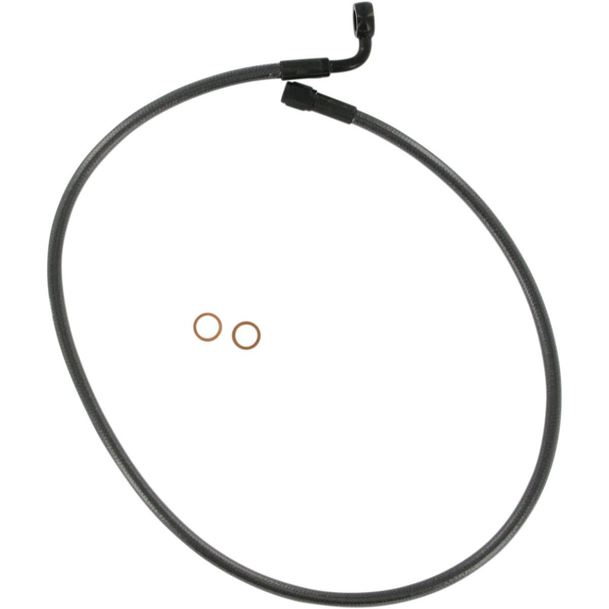 Magnum Black Pearl Designer Series Non-ABS Upper Front Brake Line