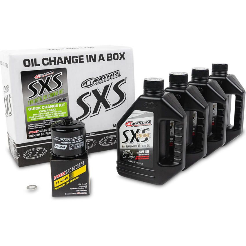 メンテナンス KS90 Maxima SXS Full Synthetic Quick Oil Change Kit - 5W40 - 90-469013