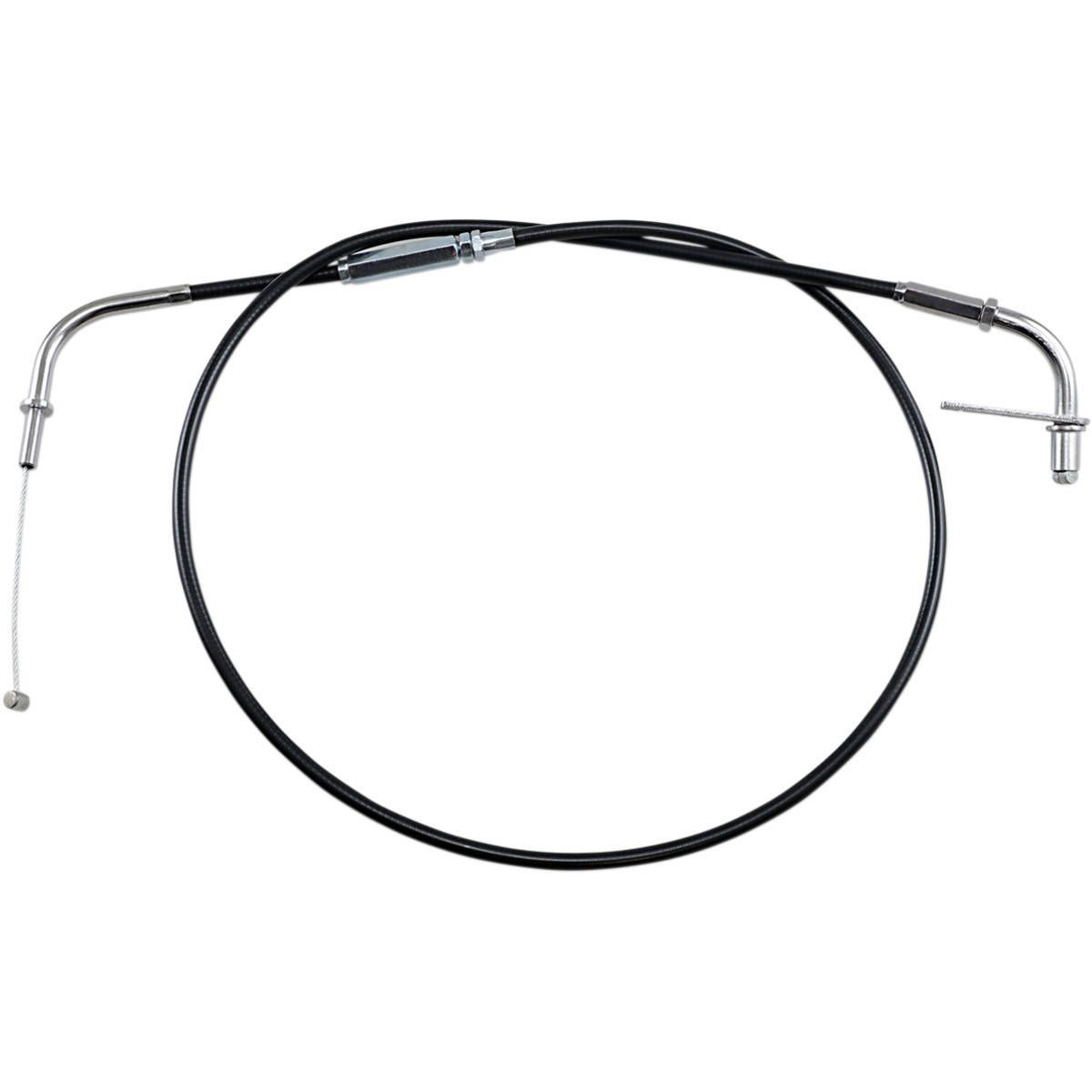Motion Pro Black Vinyl Throttle Cable Pull (+6in.) - 03-0282