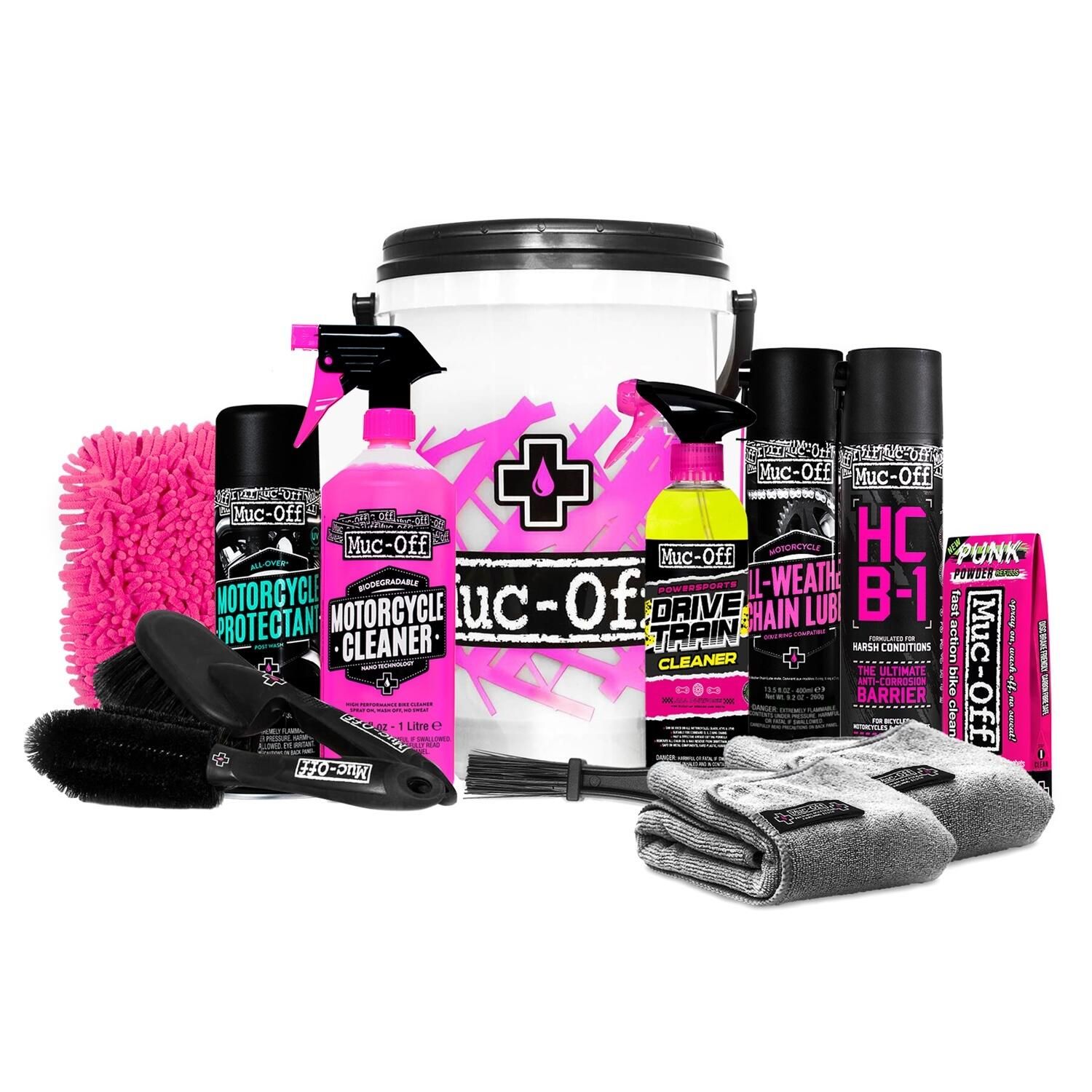 Muc-Off Powersports Dirt Bucket with Filth Filter Cleaning Kit