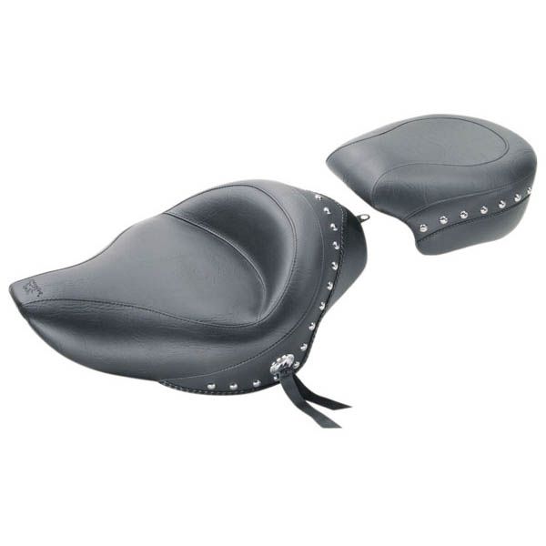 Mustang Wide Touring Rear Seat Studded - 76505 | FortNine Canada