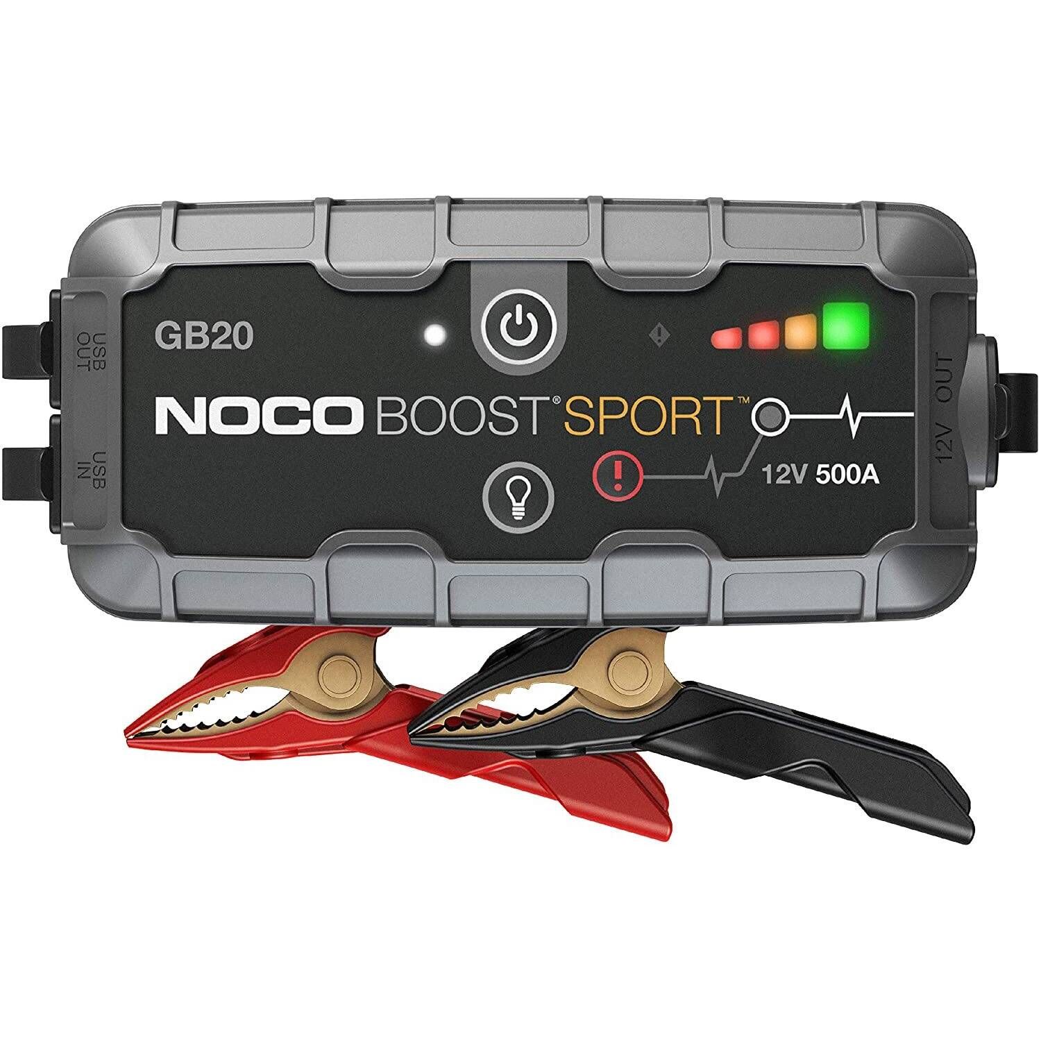 NOCO BOOST SPORT GB20 500A 使用回数1回 超美品 NOCO Boost Sport 500A Lithium Jump Starter - GB20 | FortNine