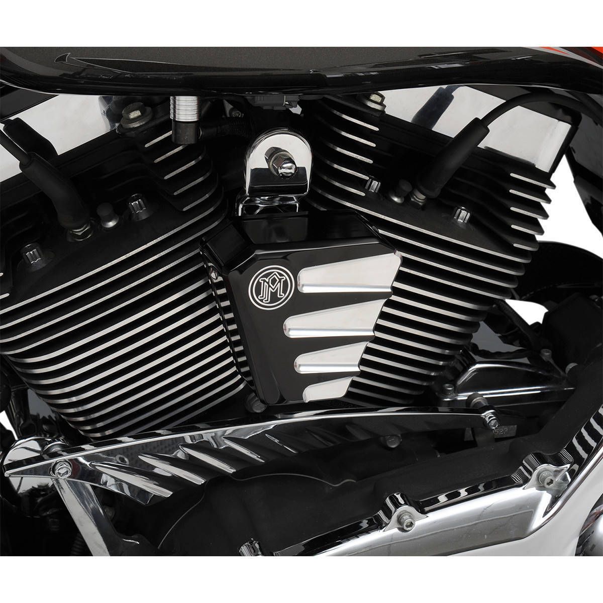Performance Machine Horn Cover - Scallop - Contrast Cut