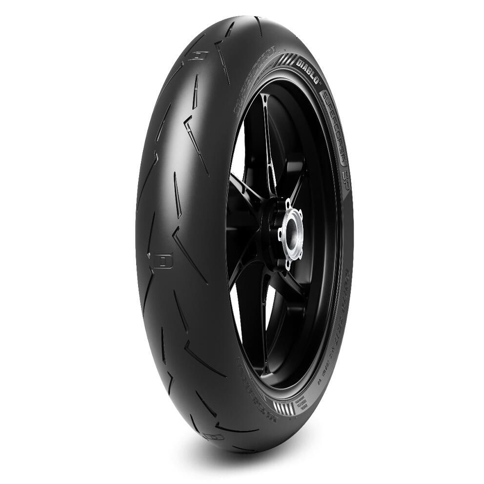 ピレリスーパーコルサ V4 ！200/60R17 & 120/70R17 Pirelli Diablo Supercorsa SP V4 Front Tire | FortNine