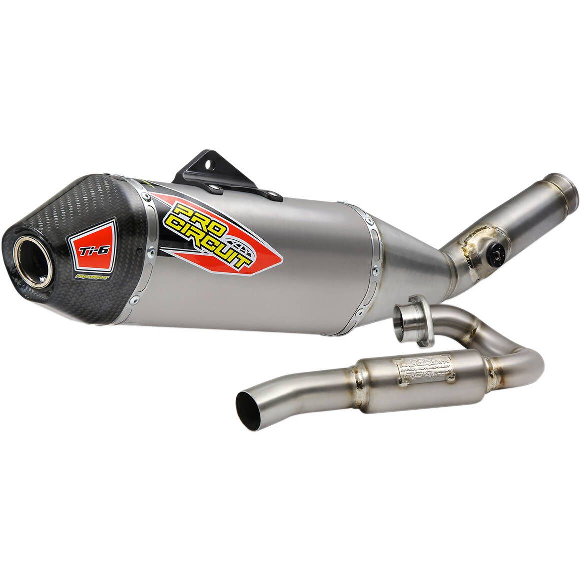 Pro Circuit Ti-6 Full Exhaust System - 0321945F | Kawasaki KX450