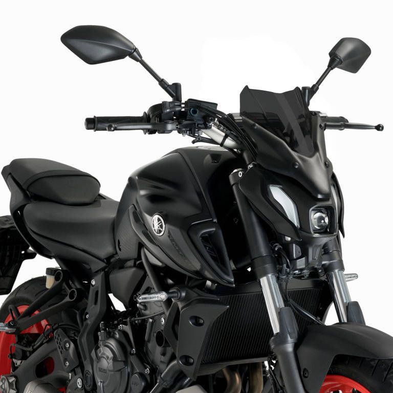 Puig New Generation Windshield - Sport - Dark Smoke - 20618F